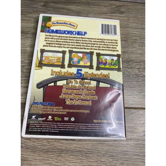 The Berenstain Bears Homework Help 50th Anniversary Edition DVD - Picture 3 of 8
